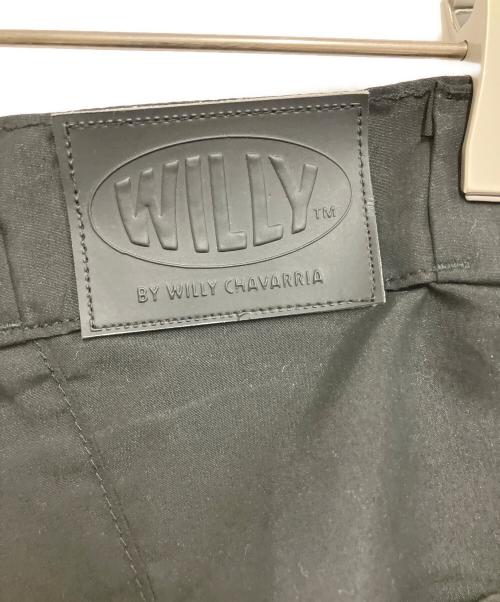 WILLY CHAVARRIA（ウィリーチャバリア）WILLY CHAVARRIA (ウィリーチャバリア) RAVER PANT ブラック サイズ:Sの古着・服飾アイテム