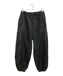WILLY CHAVARRIA（ウィリーチャバリア）の古着「WINDBREAKER PANTS」｜ブラック