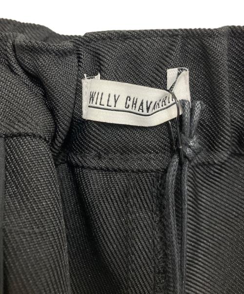 WILLY CHAVARRIA（ウィリーチャバリア）WILLY CHAVARRIA (ウィリーチャバリア) WINDBREAKER PANTS ブラック サイズ:Lの古着・服飾アイテム