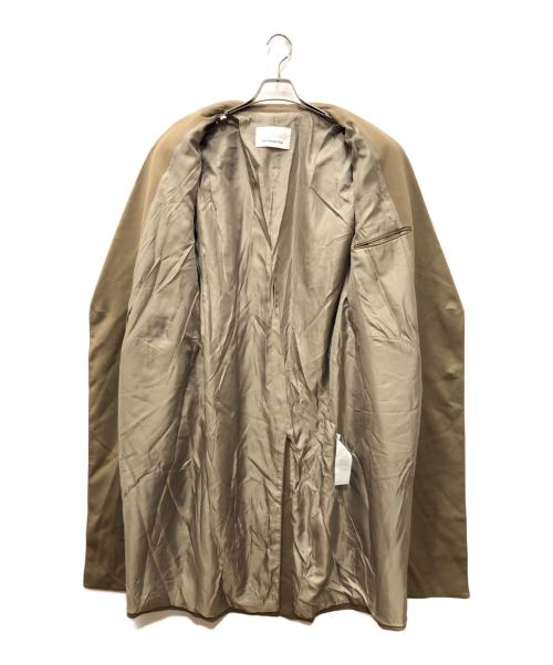 The Frankie shop（フランキーショップ）The Frankie shop (フランキーショップ) ダブルブレストロングコート ベージュ サイズ:0Sの古着・服飾アイテム