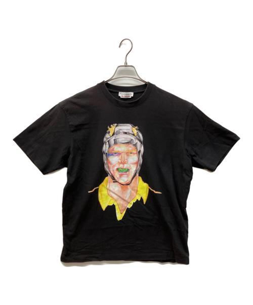 J.W.ANDERSON（ジェイダブリューアンダーソン）J.W.ANDERSON (ジェイダブリューアンダーソン) OVERSIZED PRINTED RUGBY FACE TEE ブラック サイズ:Sの古着・服飾アイテム