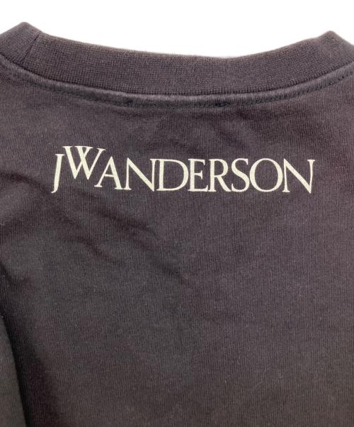 J.W.ANDERSON（ジェイダブリューアンダーソン）J.W.ANDERSON (ジェイダブリューアンダーソン) OVERSIZED PRINTED RUGBY FACE TEE ブラック サイズ:Sの古着・服飾アイテム