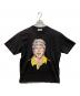 J.W.ANDERSON（ジェイダブリューアンダーソン）の古着「OVERSIZED PRINTED RUGBY FACE TEE」｜ブラック