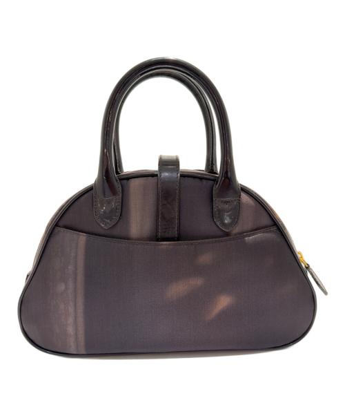 Christian Dior（クリスチャン ディオール）Christian Dior (クリスチャン ディオール) Double-saddle handbag/ダブルサドルハンドバッグ ブラウンの古着・服飾アイテム