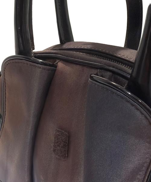 Christian Dior（クリスチャン ディオール）Christian Dior (クリスチャン ディオール) Double-saddle handbag/ダブルサドルハンドバッグ ブラウンの古着・服飾アイテム