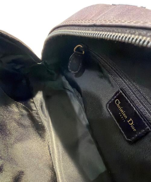 Christian Dior（クリスチャン ディオール）Christian Dior (クリスチャン ディオール) Double-saddle handbag/ダブルサドルハンドバッグ ブラウンの古着・服飾アイテム