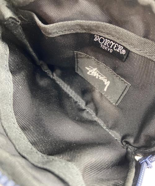 stussy（ステューシー）stussy (ステューシー) PORTER (ポーター) ケース ネイビーの古着・服飾アイテム
