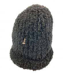 Muhlbauer（ミュールバウアー）の古着「FUZZY WOOL CAP」｜ブラック