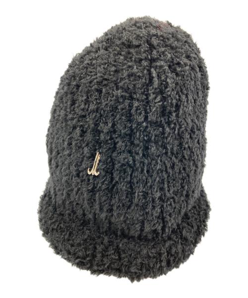 Muhlbauer（ミュールバウアー）Muhlbauer (ミュールバウアー) FUZZY WOOL CAP ブラックの古着・服飾アイテム