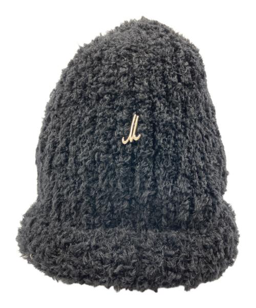 Muhlbauer（ミュールバウアー）Muhlbauer (ミュールバウアー) FUZZY WOOL CAP ブラックの古着・服飾アイテム