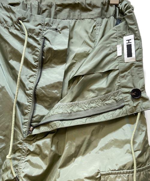 H BEAUTY&YOUTH（エイチ ビューティー&ユース）H BEAUTY&YOUTH (エイチ ビューティー&ユース) OLMETEX CRUNCHY CARGO カーキ サイズ:Sの古着・服飾アイテム
