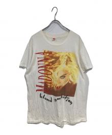 MADONNA（マドンナ）の古着「"Blond Ambition Tour" Tシャツ」｜ホワイト