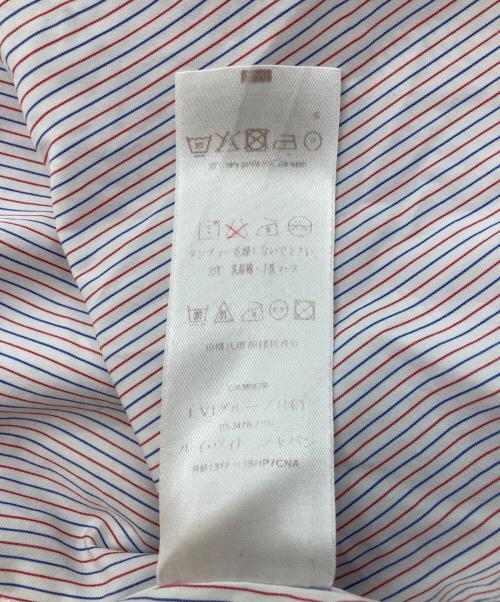 LOUIS VUITTON（ルイ ヴィトン）LOUIS VUITTON (ルイ ヴィトン) ストライプシャツ レッド×ブルー サイズ:SIZE 43の古着・服飾アイテム