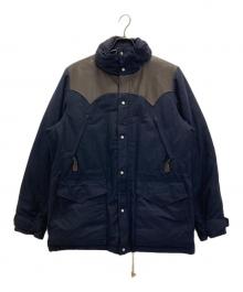 Rocky Mountain FeatherBed（ロッキーマウンテンフェザーベッド）の古着「ダウンジャケット」｜ネイビー