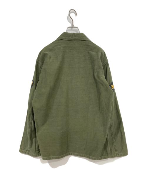 US ARMY（ユーエスアーミー）US ARMY (ユーエスアーミー) ユーティリティシャツ オリーブ サイズ:Sの古着・服飾アイテム
