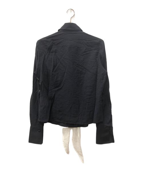 ORIMI（オリミ）ORIMI (オリミ) RIBBON SHIRT ブラック サイズ:SIZE 2の古着・服飾アイテム