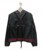 adidas×WALES BONNERアディダス×ウェールズボナー）の古着「ANORAK」｜ブラック×ボルドー