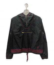adidas×WALES BONNER（アディダス×ウェールズボナー）の古着「ANORAK」｜ブラック×ボルドー