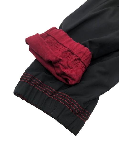 adidas（アディダス）adidas (アディダス) WALES BONNER (ウェールズボナー) ANORAK ブラック×ボルドー サイズ:SIZE Mの古着・服飾アイテム