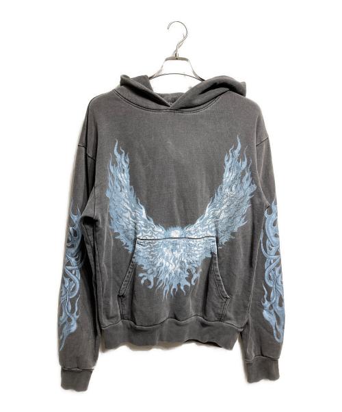 basketcase（バスケットケース）basketcase (バスケットケース) Moltres Hoodie ブラック サイズ:Sの古着・服飾アイテム