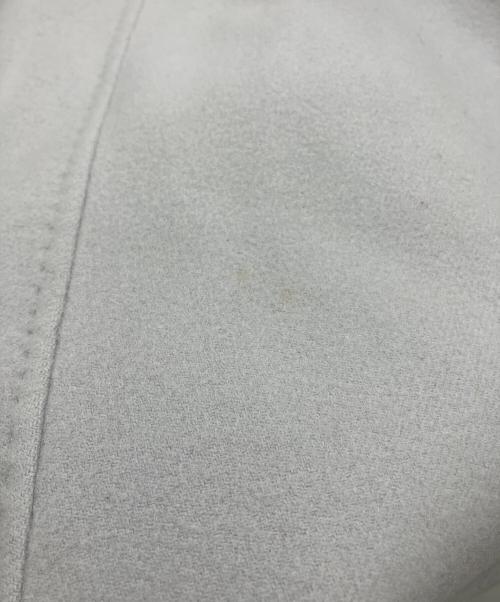 ebure（エブール）ebure (エブール) リバーメルトン トラペーズスカート ライトグレー サイズ:SIZE 38の古着・服飾アイテム