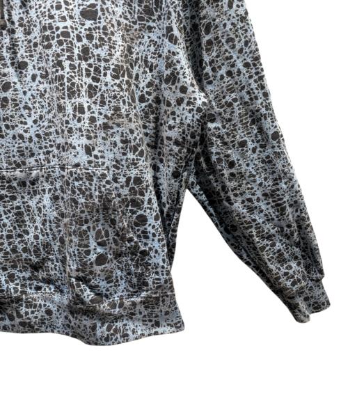 SUPREME（シュプリーム）SUPREME (シュプリーム) marble hooded sweatshirt ブルー サイズ:Mの古着・服飾アイテム