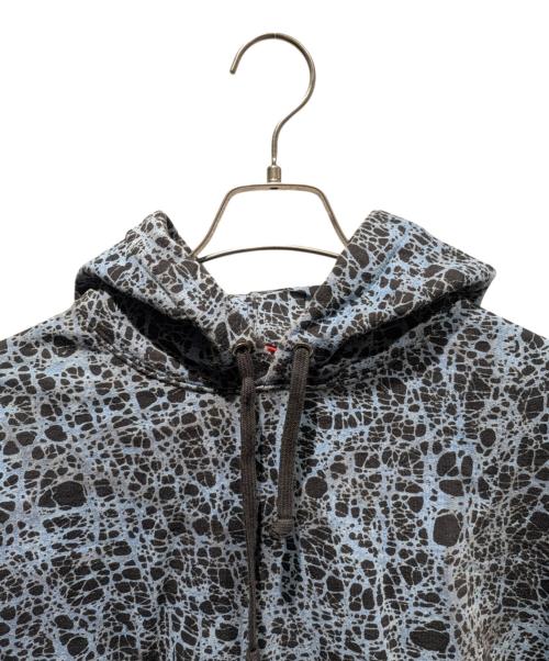 SUPREME（シュプリーム）SUPREME (シュプリーム) marble hooded sweatshirt ブルー サイズ:Mの古着・服飾アイテム