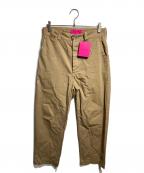 The Elder Statesmanエルダーステイツマン）の古着「SILVANO WASHED NORM PANT/シルヴァーノ ウォッシュド ノーマルパンツ」｜ベージュ