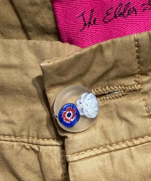 The Elder Statesman（エルダーステイツマン）The Elder Statesman (エルダーステイツマン) SILVANO WASHED NORM PANT/シルヴァーノ ウォッシュド ノーマルパンツ ベージュ サイズ:76㎝（W30）の古着・服飾アイテム
