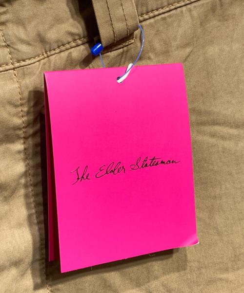 The Elder Statesman（エルダーステイツマン）The Elder Statesman (エルダーステイツマン) SILVANO WASHED NORM PANT/シルヴァーノ ウォッシュド ノーマルパンツ ベージュ サイズ:76㎝（W30）の古着・服飾アイテム