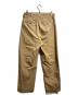 The Elder Statesman (エルダーステイツマン) SILVANO WASHED NORM PANT/シルヴァーノ ウォッシュド ノーマルパンツ ベージュ サイズ:76㎝（W30）：15000円