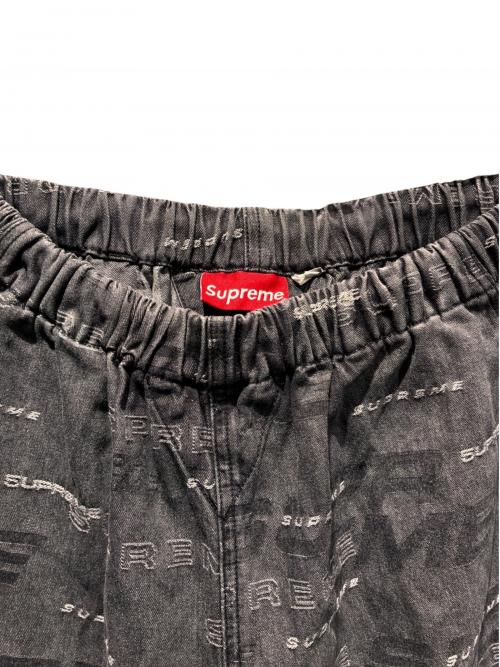 SUPREME（シュプリーム）SUPREME (シュプリーム) Dimensions Logo Denim Skate Pant グレー サイズ:Mの古着・服飾アイテム