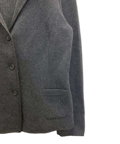 LORO PIANA（ロロピアーナ）LORO PIANA (ロロピアーナ) カシミヤニット3Bジャケット グレー サイズ:46の古着・服飾アイテム
