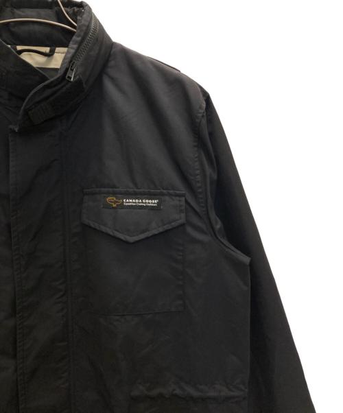 CANADA GOOSE（カナダグース）CANADA GOOSE (カナダグース) TRAVEL JACKET ブラック サイズ:Lの古着・服飾アイテム