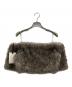 JOSE MOON (ジョゼムーン) FUR OFFSHOULDER TOPS モカ サイズ:FREE：8000円
