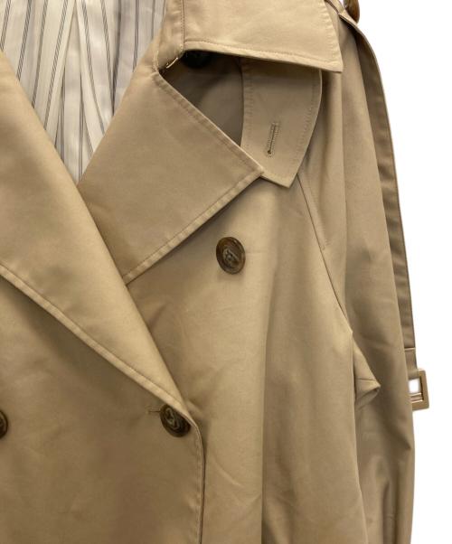 Snidel（スナイデル）Snidel (スナイデル) ミドルトレンチコート ベージュ サイズ:FREEの古着・服飾アイテム