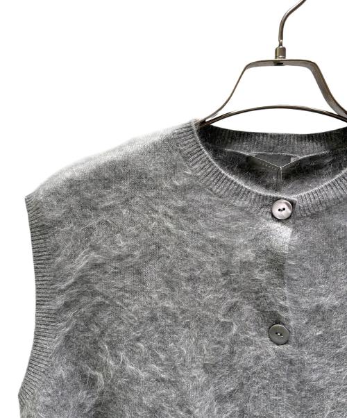 theory luxe（セオリーリュクス）theory luxe (セオリーリュクス) EVELYN SWEATER FUR CASHMERE グレー サイズ:38の古着・服飾アイテム