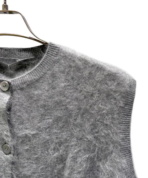 theory luxe（セオリーリュクス）theory luxe (セオリーリュクス) EVELYN SWEATER FUR CASHMERE グレー サイズ:38の古着・服飾アイテム