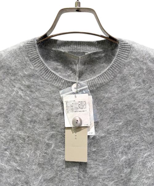 theory luxe（セオリーリュクス）theory luxe (セオリーリュクス) EVELYN SWEATER FUR CASHMERE グレー サイズ:38の古着・服飾アイテム