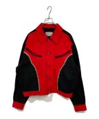 T-KIDSティーキッズ）の古着「ロカビリージャケット」｜レッド×ブラック
