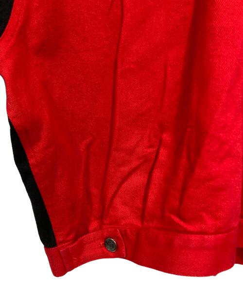 T-KIDS（ティーキッズ）T-KIDS (ティーキッズ) ロカビリージャケット レッド×ブラック サイズ:不明の古着・服飾アイテム