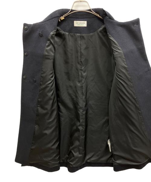 Lily Brown（リリーブラウン）Lily Brown (リリーブラウン) Aラインビジューリボンコート ネイビー サイズ:1の古着・服飾アイテム