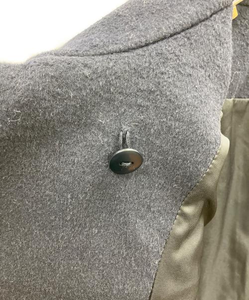 Lily Brown（リリーブラウン）Lily Brown (リリーブラウン) Aラインビジューリボンコート ネイビー サイズ:1の古着・服飾アイテム