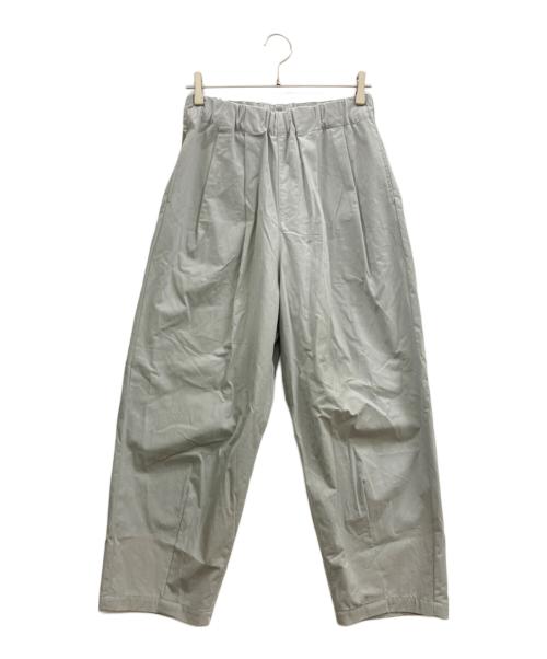 HUIS（ハウス）HUIS (ハウス) バフクロスバルーンパンツ グレー サイズ:Freeの古着・服飾アイテム