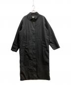 TODAYFULトゥデイフル）の古着「Soutiencollar Over Coat」｜ブラック