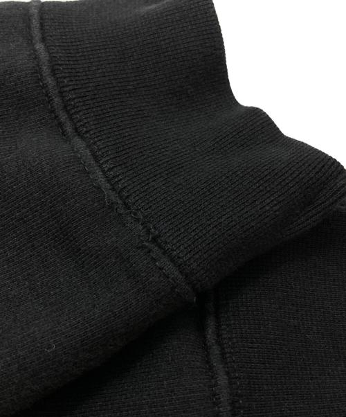 VETEMENTS（ヴェトモン）VETEMENTS (ヴェトモン) 再構築ジップパーカー/Reconstructed Zip-Up Hoodie ブラック サイズ:Sの古着・服飾アイテム
