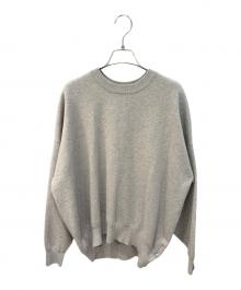 EVERYDAY I LIKE.（エヴリデイ アイ ライク）の古着「コットンカシミヤリラックスプルオーバー」｜グレー