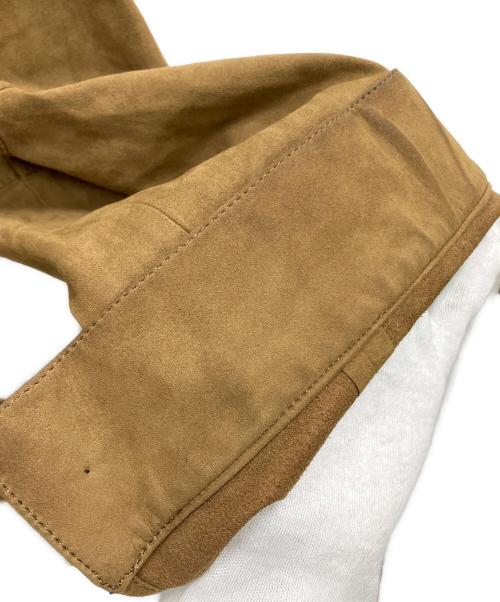 Plage（プラージュ）Plage (プラージュ) Suede like シャツブルゾン ブラウン サイズ:38の古着・服飾アイテム