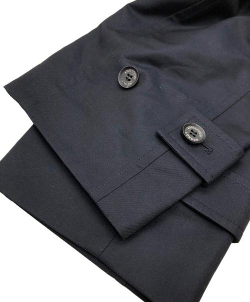 Aquascutum（アクアスキュータム）Aquascutum (アクアスキュータム) journal standard L'essage (ジャーナルスタンダード レサージュ) 別注ステンカラーコート ネイビー サイズ:SIZE 38の古着・服飾アイテム