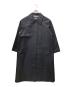 Aquascutum（アクアスキュータム）の古着「別注ステンカラーコート」｜ネイビー